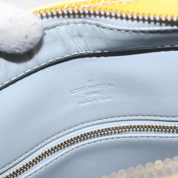 LOUIS VUITTON Monogram Vernis Houston Hand Bag Gris M91053 - Picture 10 of 16